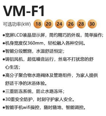 瑞马VM-F1系列燃气意昂官网
