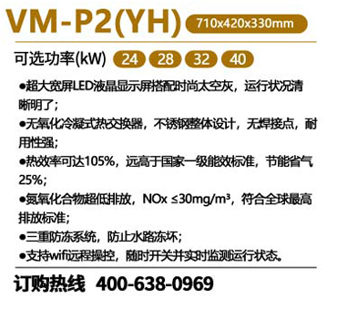 瑞马VM-P2（YH）全预混燃气意昂官